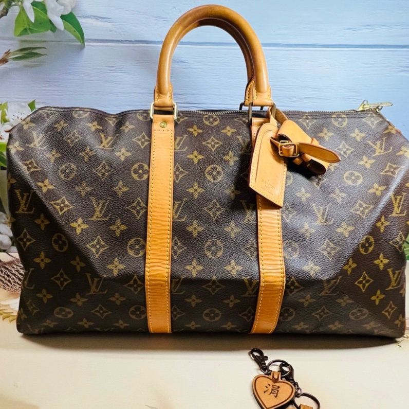 Louis Vuitton keepall 45旅行袋-5