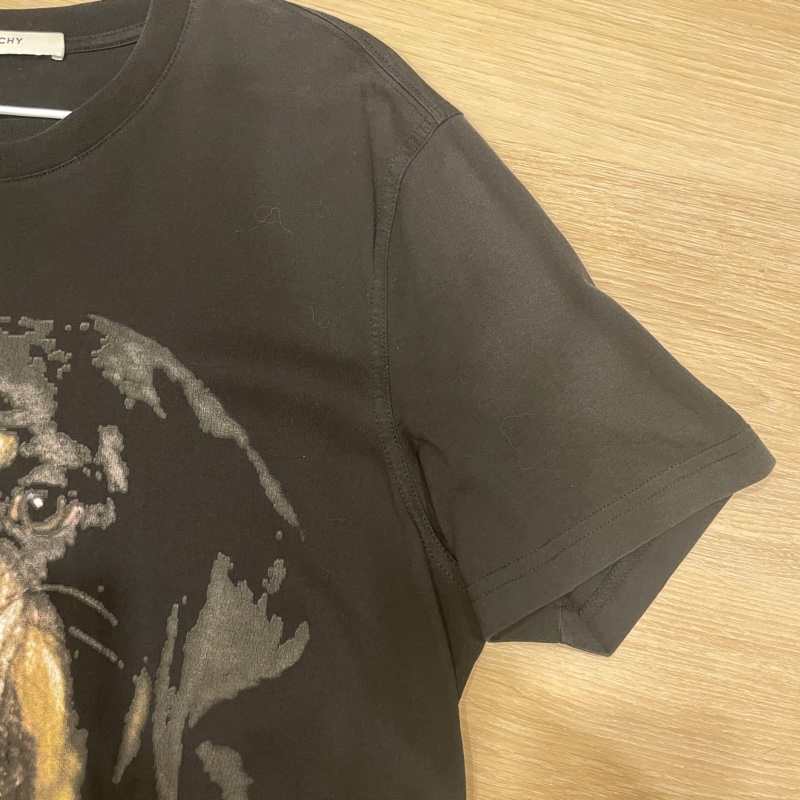 Givenchy 紀梵希 經典 T-Shirt 尺寸M 鯊魚 星星 羅威納狗頭-15