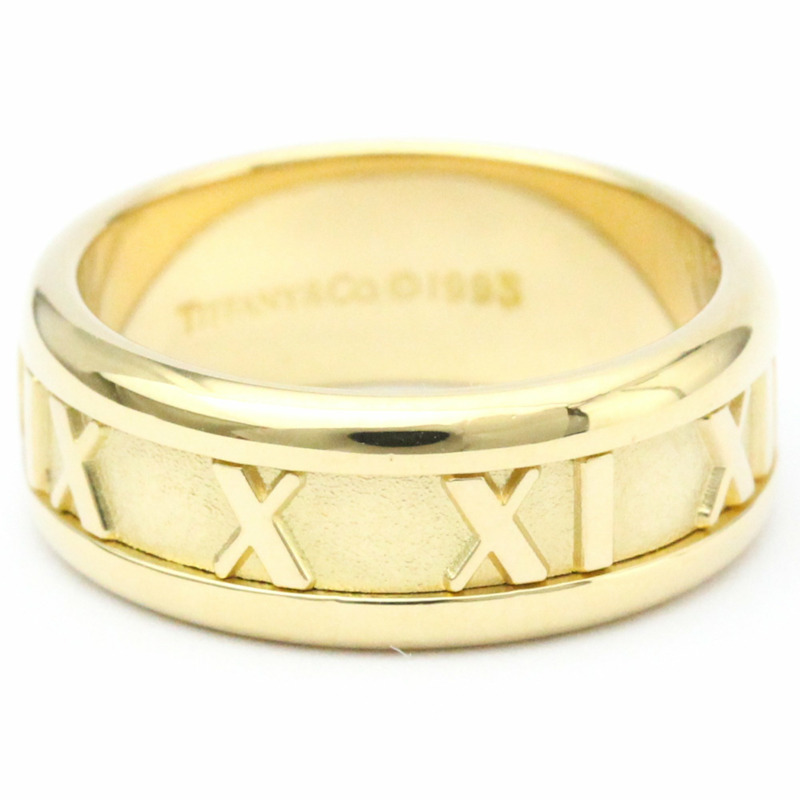 【日本直送】蒂芙尼 Atlas 黃金 (18K) 時尚無石戒指金-3