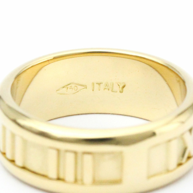 【日本直送】蒂芙尼 Atlas 黃金 (18K) 時尚無石戒指金-6
