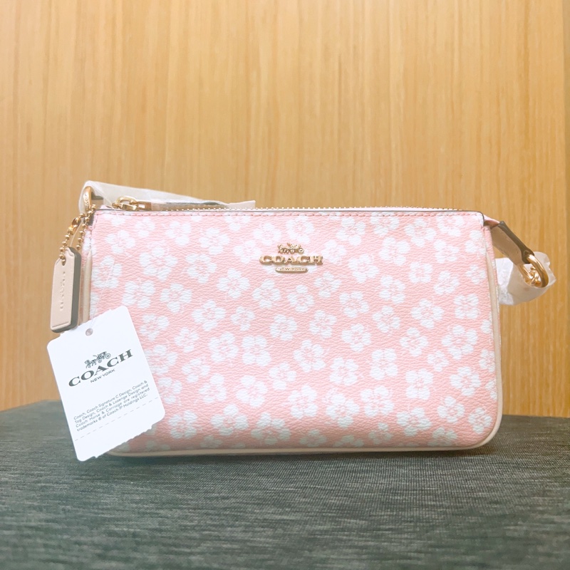 [全新］Coach櫻花麻將包-0