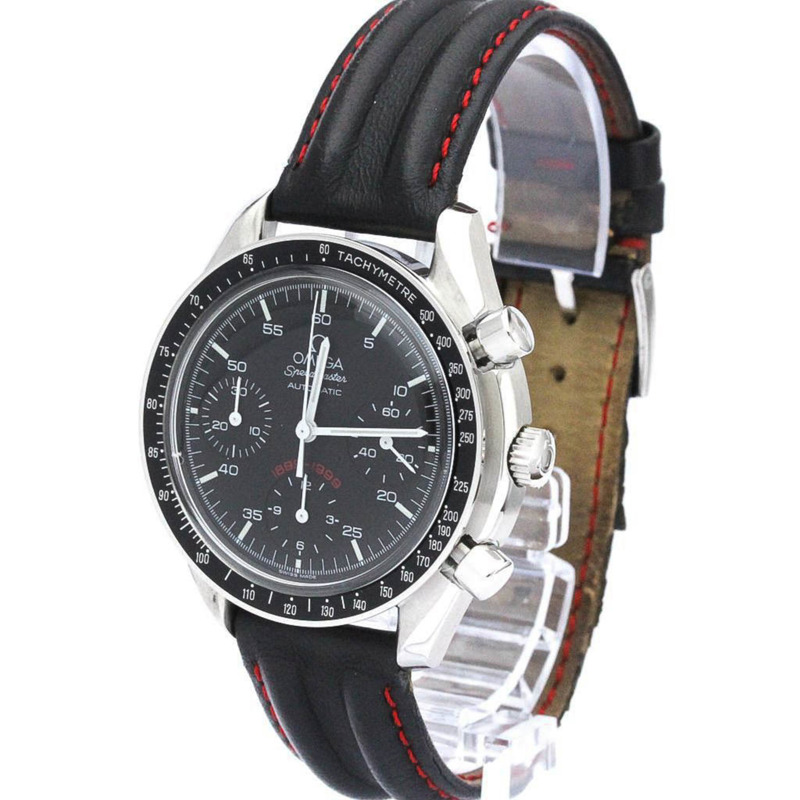 【日本直送】拋光歐米茄超霸 AC 米蘭 100 週年紀念腕錶 3810.51.41 BF559119-1