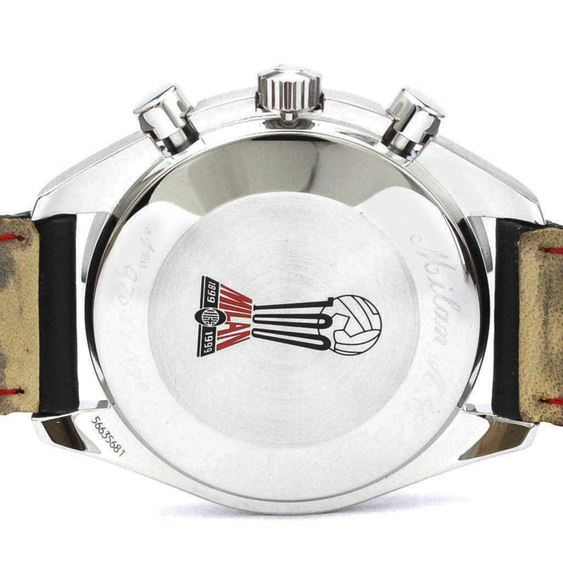 【日本直送】拋光歐米茄超霸 AC 米蘭 100 週年紀念腕錶 3810.51.41 BF559119-6