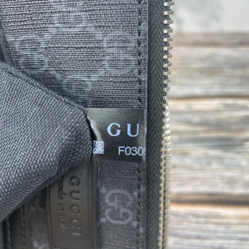 GUCCI 523599 經典GG Supreme藍紅藍織帶拉鍊 #郵差包/ #斜背包 / #肩背包-8