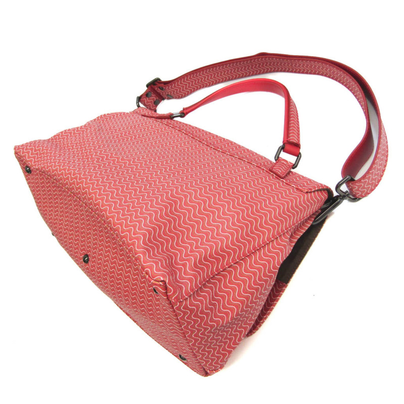 【日本直送】Zanellato POSTINA M 女式皮革,PVC 手提包,單肩包卡其棕色,紅色,白色-1