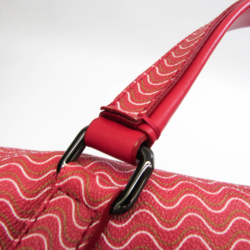 【日本直送】Zanellato POSTINA M 女式皮革,PVC 手提包,單肩包卡其棕色,紅色,白色-5