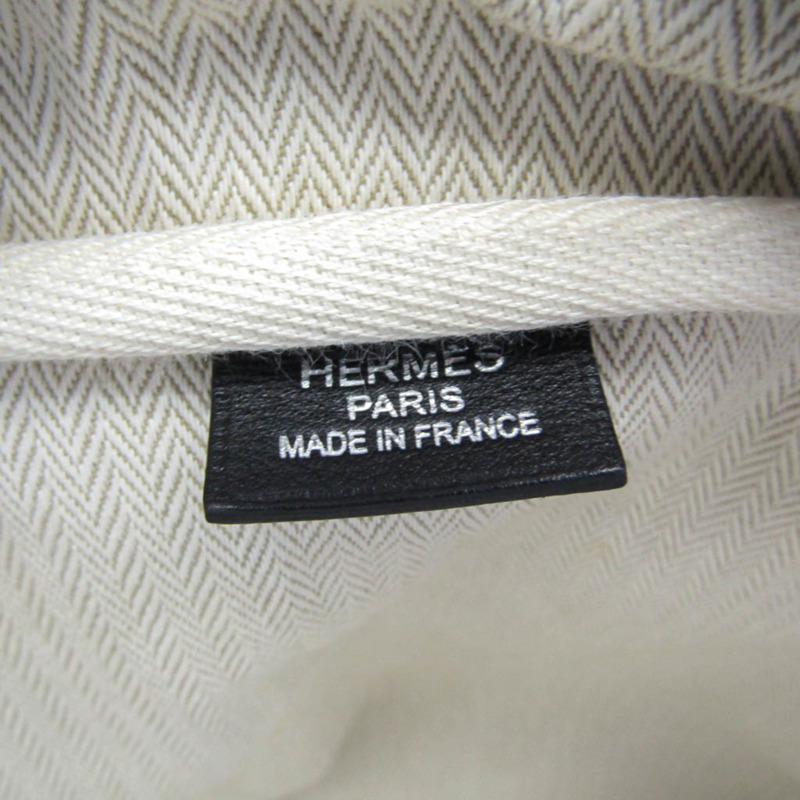 【日本直送】Hermes Victoria 男士,女士帆布,皮革波士頓包黑色,海軍藍-11