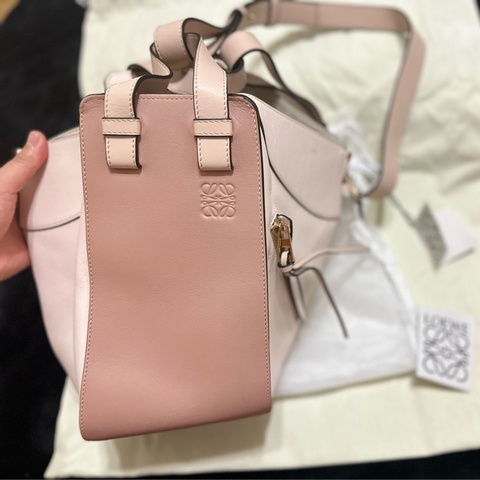 LOEWE 粉紅 Two Toned Pink Small 吊床包