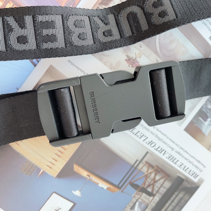 Burberry 品牌logo 腰包-4