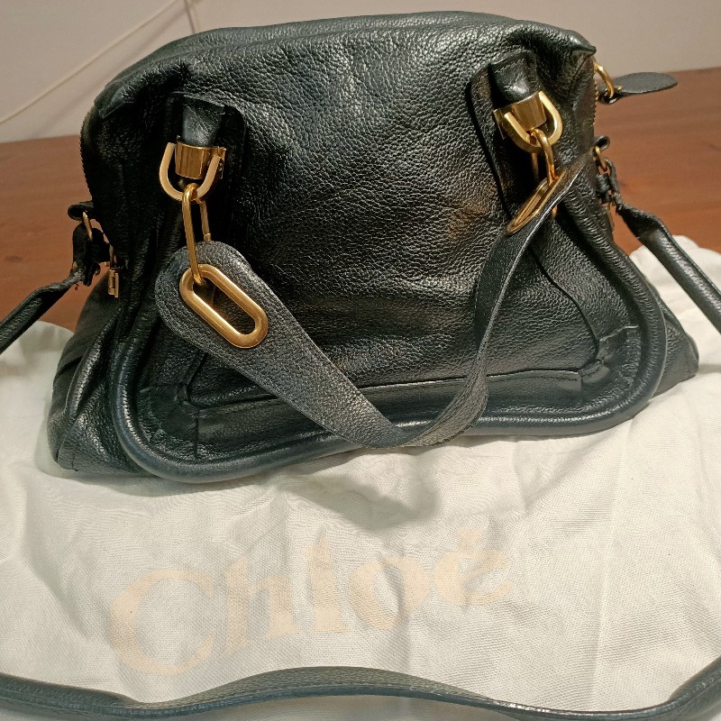 Chloe 手提肩揹兩用揹包-二手-8