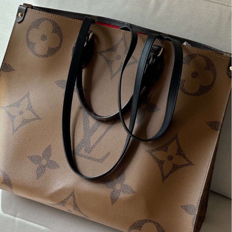 Lv on the go GM 老花 大托特包-5