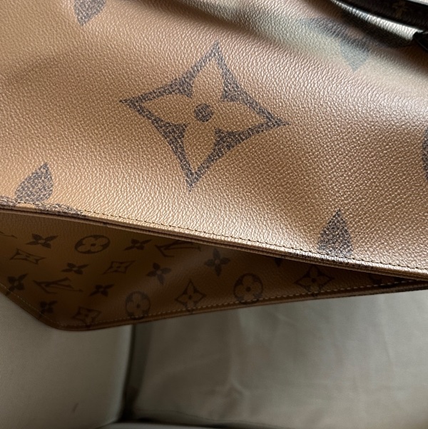 Lv on the go GM 老花 大托特包-10