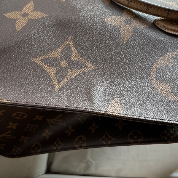 Lv on the go GM 老花 大托特包-11