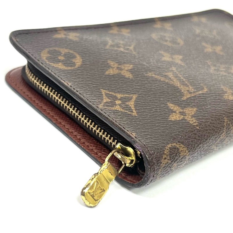 LV Monogram 原花拉鏈長夾 130-6-2