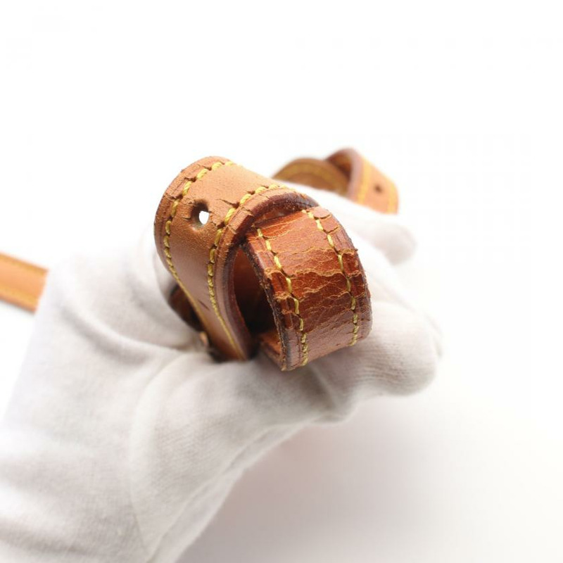 【日本直送】 中古LOUIS VUITTON[BC]Saint Cloud MM   老花肩包 PVC 真皮 棕色-8