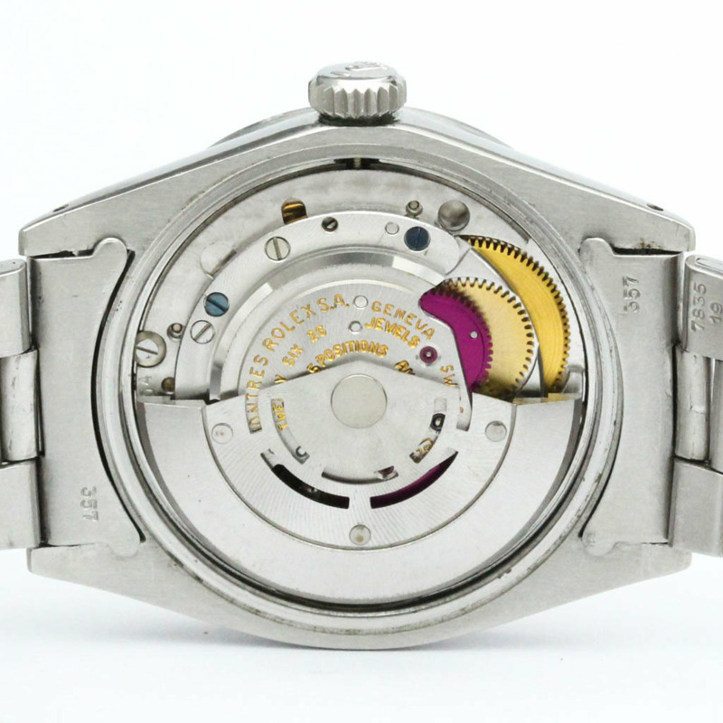 【日本直送】復古勞力士蠔式恆動日期 1501 鋼自動男式手錶 BF562527-5