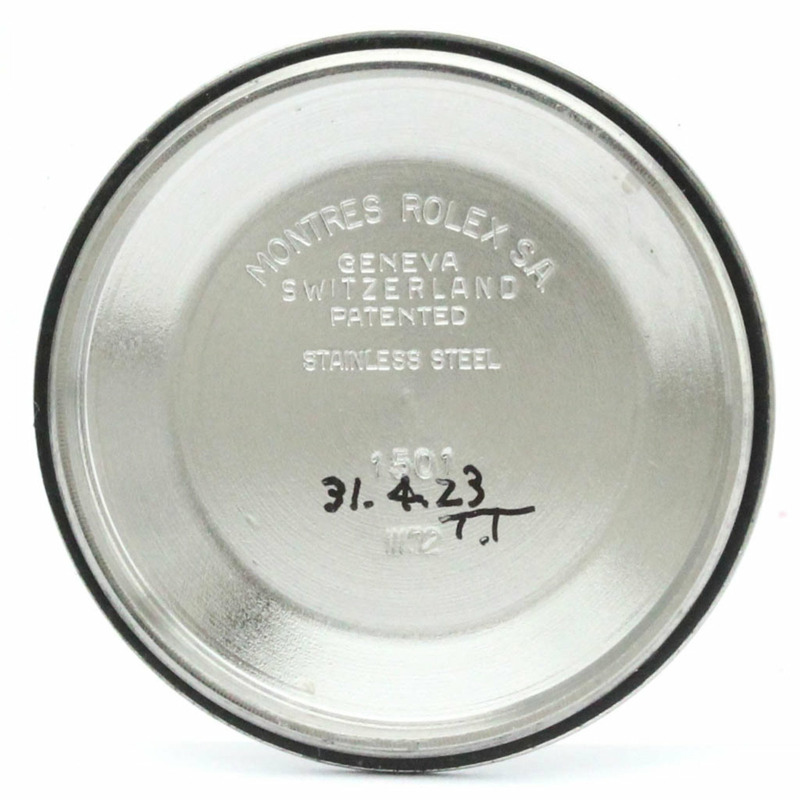 【日本直送】復古勞力士蠔式恆動日期 1501 鋼自動男式手錶 BF562527-9