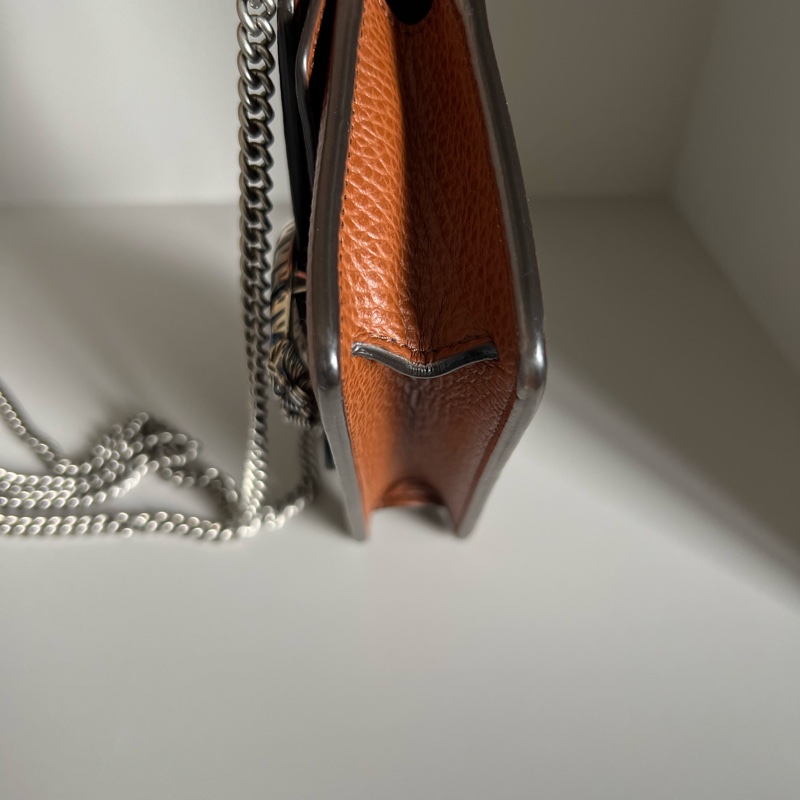 Gucci 經典 Dionysus系列 牛仔 酒神包 mini 丹寧藍-11