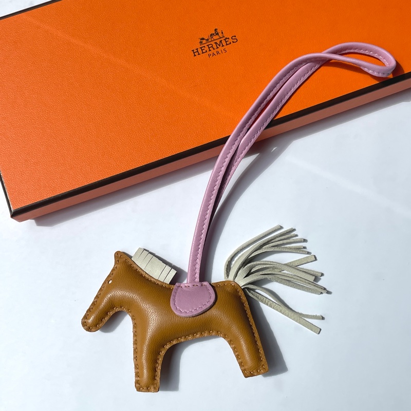 Hermes Rodeo PM 小馬（焦糖/粉）-0