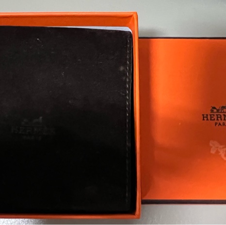 Hermes愛馬仕 CDC 孔雀綠皮革手環 Q刻 S號 金扣 9成新-5