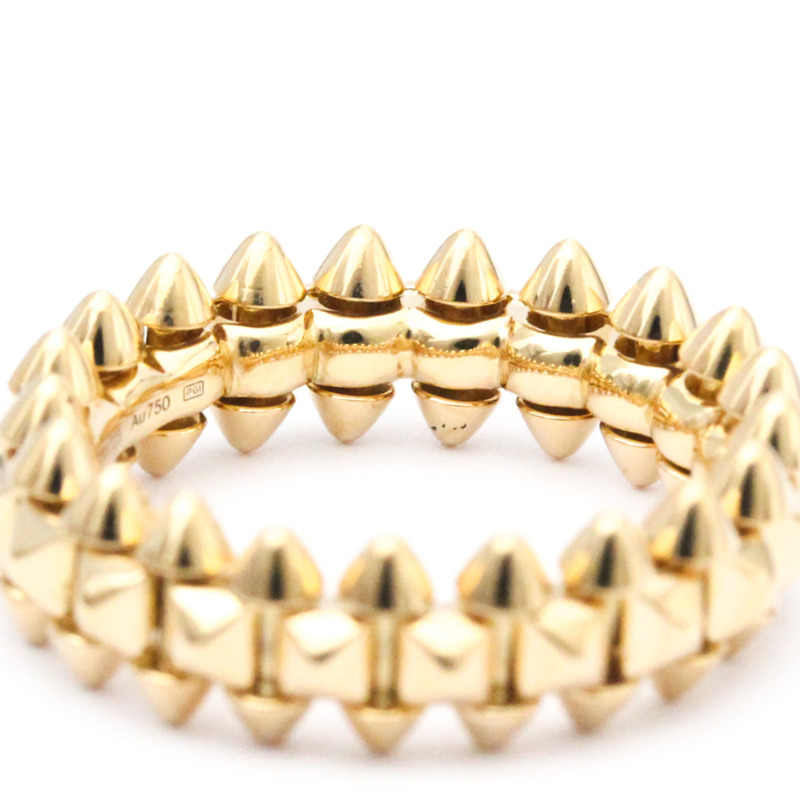 【日本直送】卡地亞 Clash De Cartier SM 戒指 B4229850 玫瑰金 (18K) 時尚無石戒指 玫瑰金-1