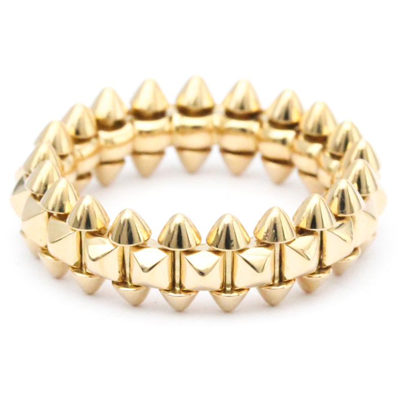 【日本直送】卡地亞 Clash De Cartier SM 戒指 B4229850 玫瑰金 (18K) 時尚無石戒指 玫瑰金-3