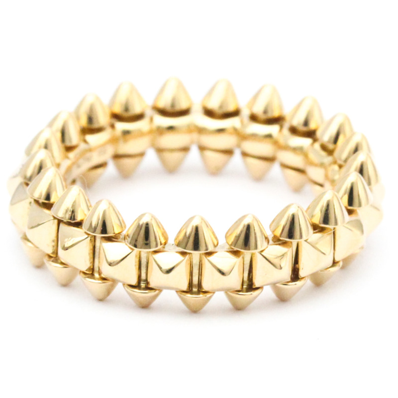 【日本直送】卡地亞 Clash De Cartier SM 戒指 B4229850 玫瑰金 (18K) 時尚無石戒指 玫瑰金-4