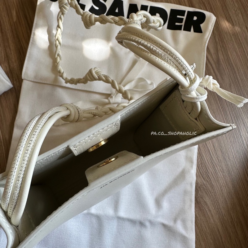 Jil Sander 扭結小包 Small Tangle Bag <奶油白>-2