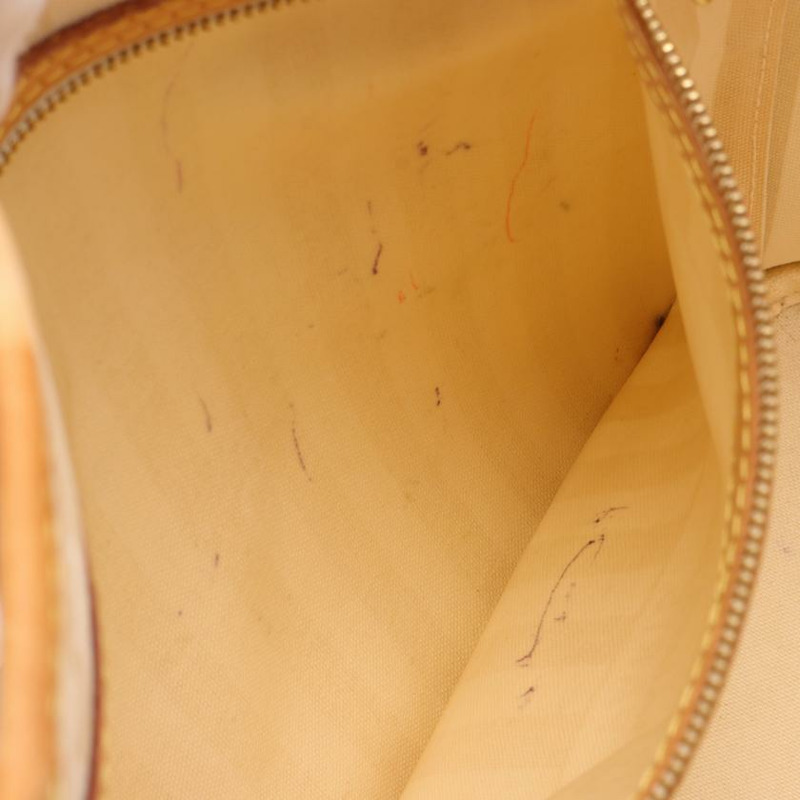 【日本直送】 中古LOUIS VUITTON[BC]老花Rayures Neverfull MM  肩包 托特包 PVC 皮 棕色 淺米色-4