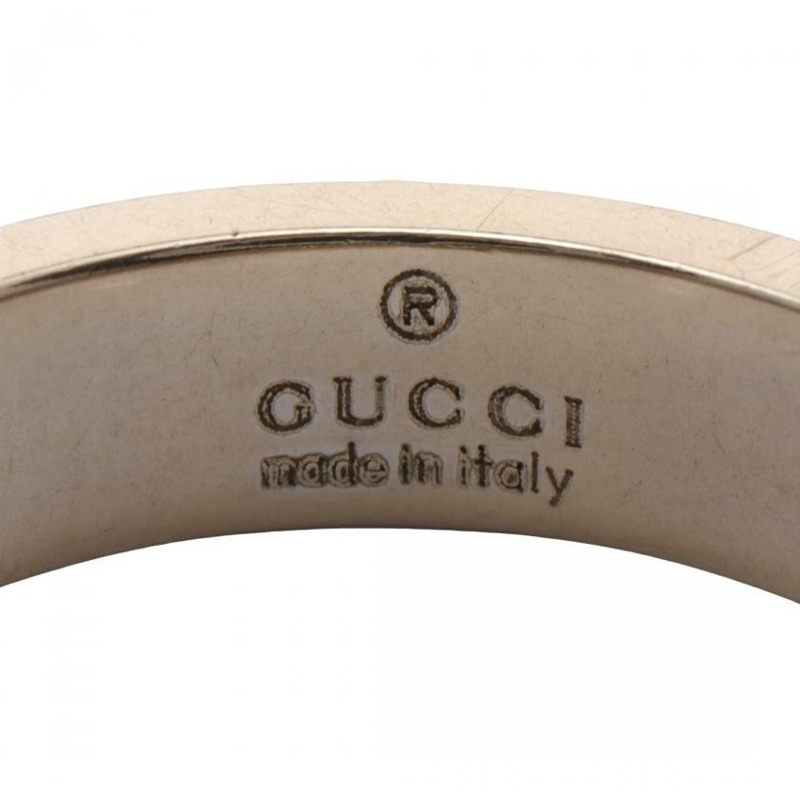 【日本直送】 中古GUCCI[BC]ICON 戒指 K18WG 白金色｜PopChill 拍拍圈