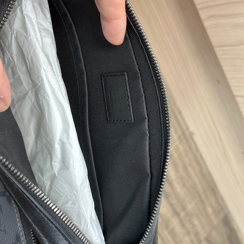 LV經典黑老花三件包(2021年,微風信義購入)-7