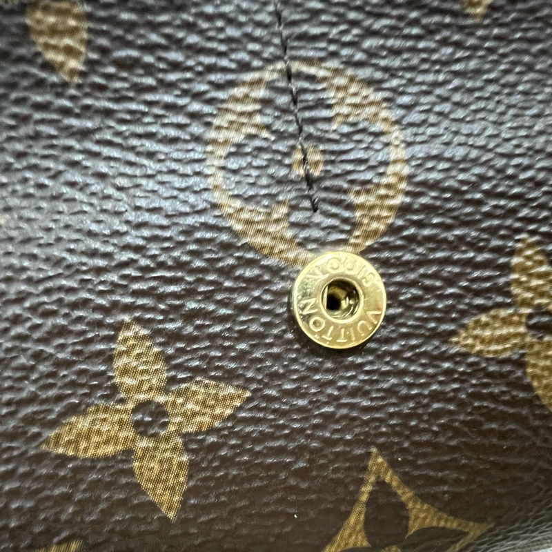 LV Sarah錢包 老花 長夾 發財長夾 芭蕾粉色-11