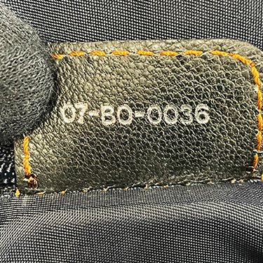 Christian Dior 藍色老花緹花布 CD 手提包(已售出)-5