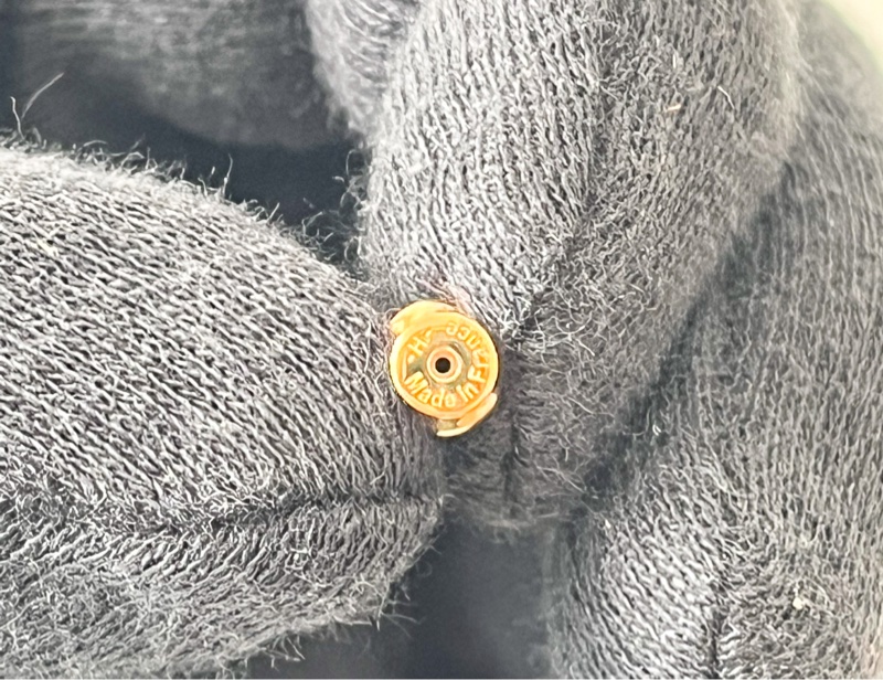 愛馬仕 mini pop h耳環白色x 玫瑰金色🌹-8