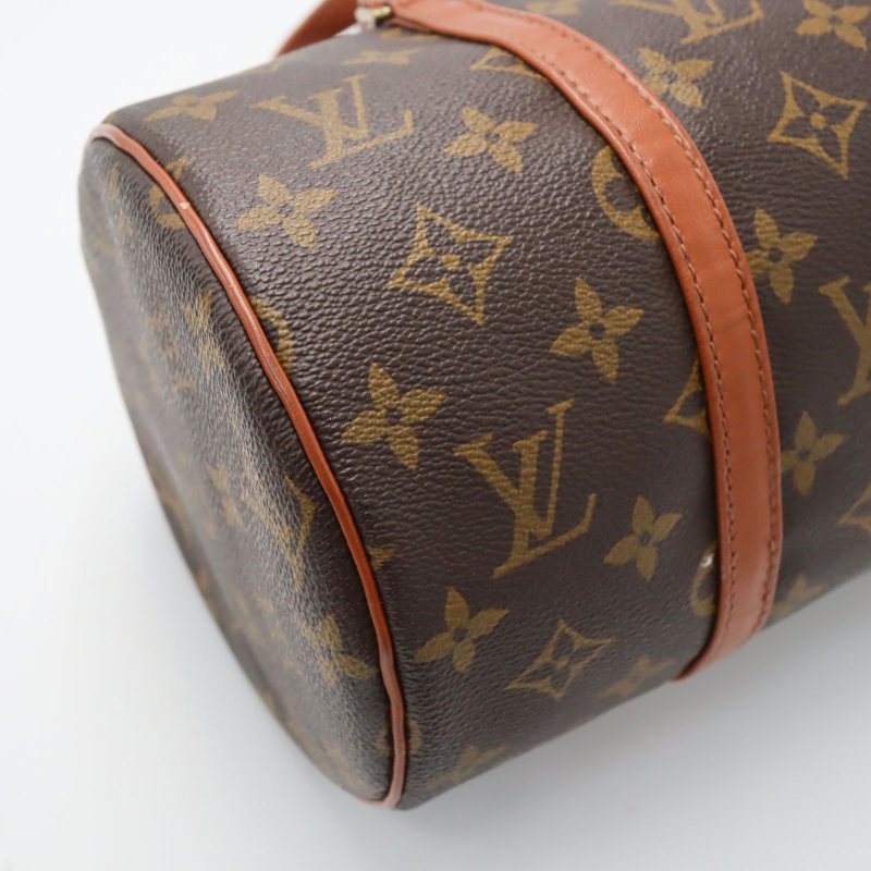 【日本直送】LOUIS VUITTON  路易威登 原花圓筒肩背包子母包帶子包 Papillon30 M51385 二手-7