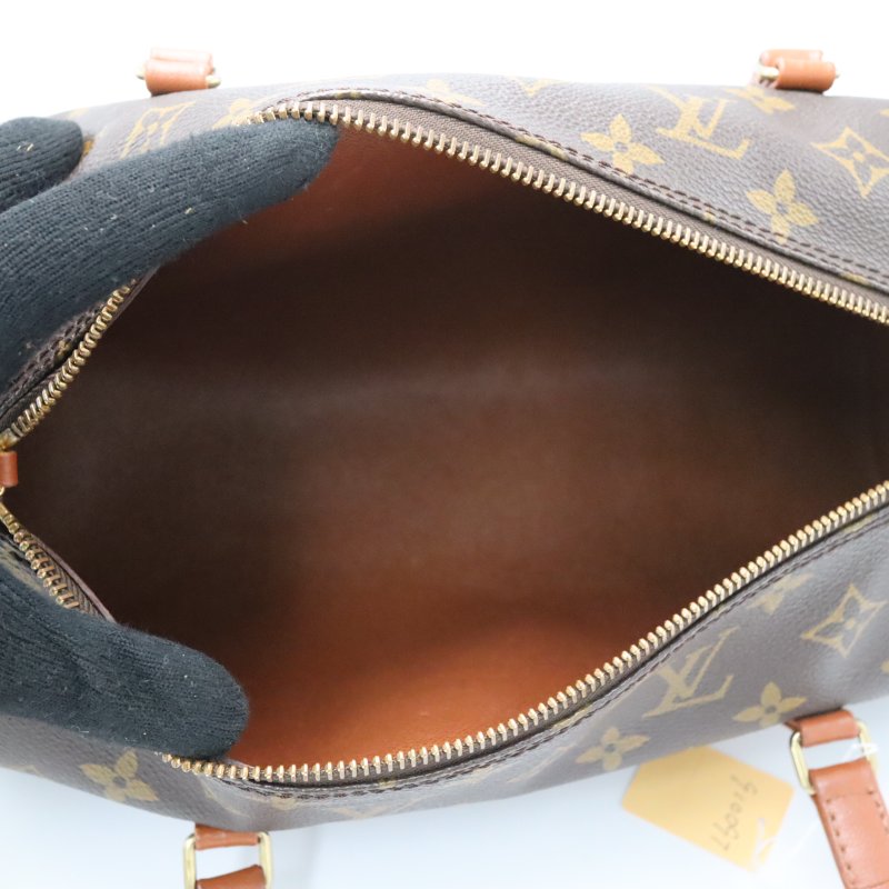 【日本直送】LOUIS VUITTON  路易威登 原花圓筒肩背包子母包帶子包 Papillon30 M51385 二手-11