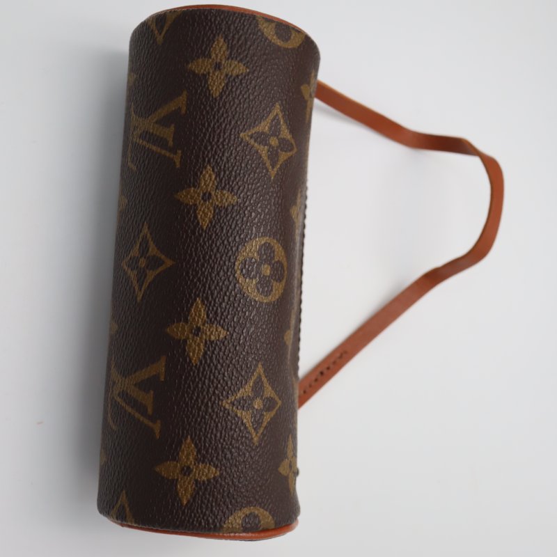 【日本直送】LOUIS VUITTON  路易威登 原花圓筒肩背包子母包帶子包 Papillon30 M51385 二手-16