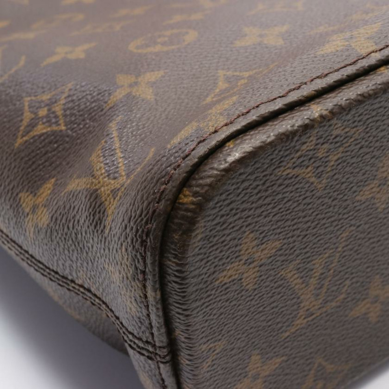 【日本直送】 中古LOUIS VUITTON[BC]Luco 老花肩包 托特包 PVC 真皮 棕色-7