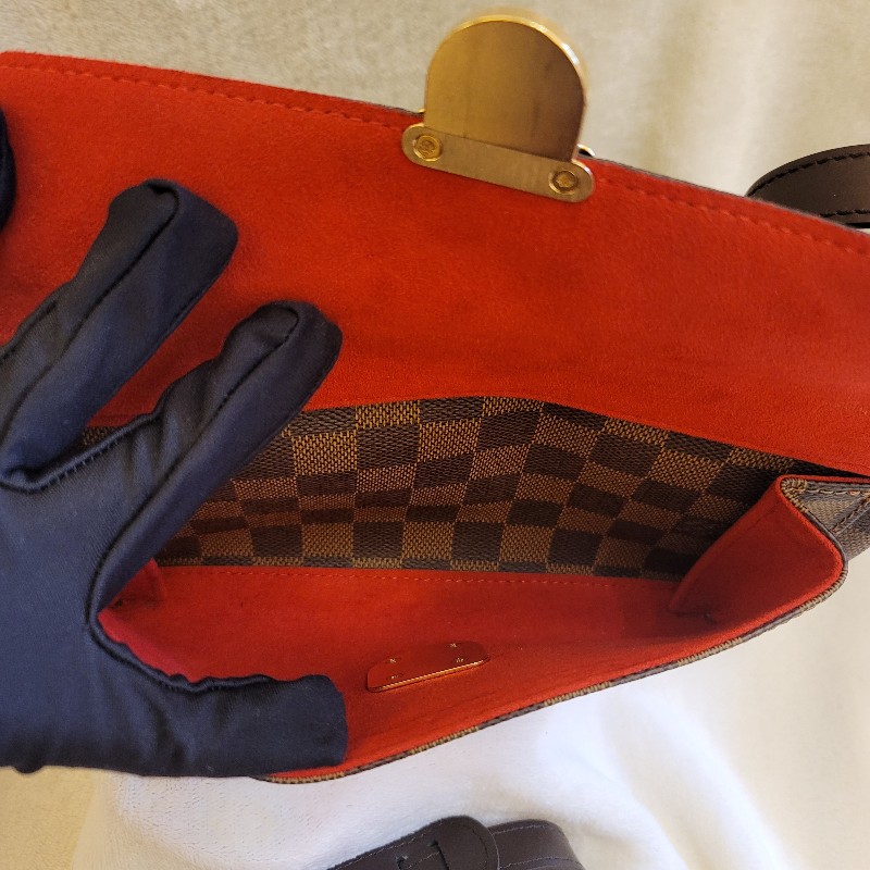 LV 棋盤格 Ravello 肩背包 側背包 腋下包 斜挎包-16