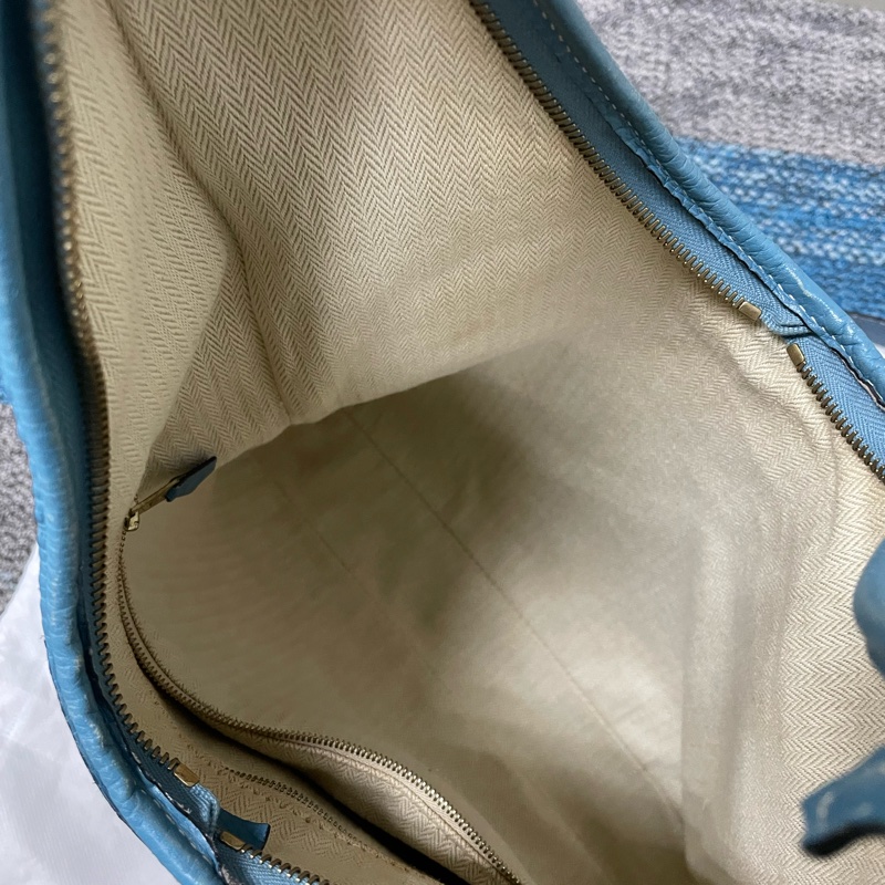 愛馬仕Hermes牛仔藍Togo皮金釦ℹ️方框I刻Massai PM單肩包/斜背包-28