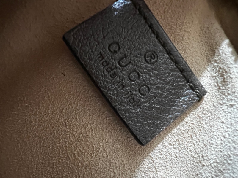 近全新❤️ Gucci古馳 Ophidia 圓餅鏈條包 單肩包 鏈條包 斜背包-17