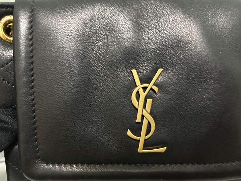 全新 YSL mini Nolita黑色 🔥熱門限購包款🔥-2