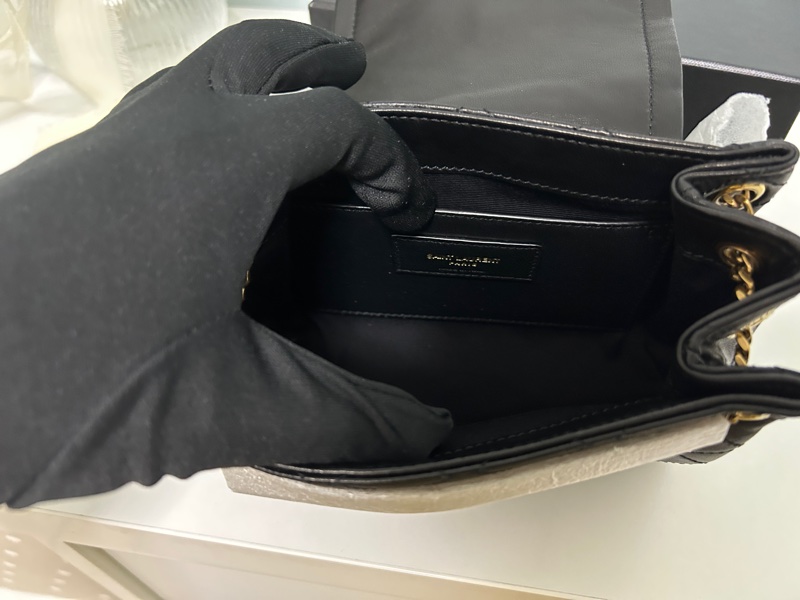 全新 YSL mini Nolita黑色 🔥熱門限購包款🔥-5