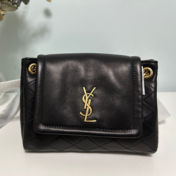 全新 YSL mini Nolita黑色 🔥熱門限購包款🔥-7