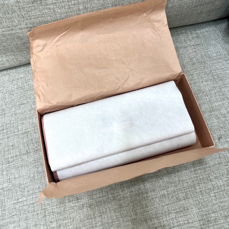 miu miu BOW 撞色蝴蝶結飾小牛皮證件夾長夾(粉)-6