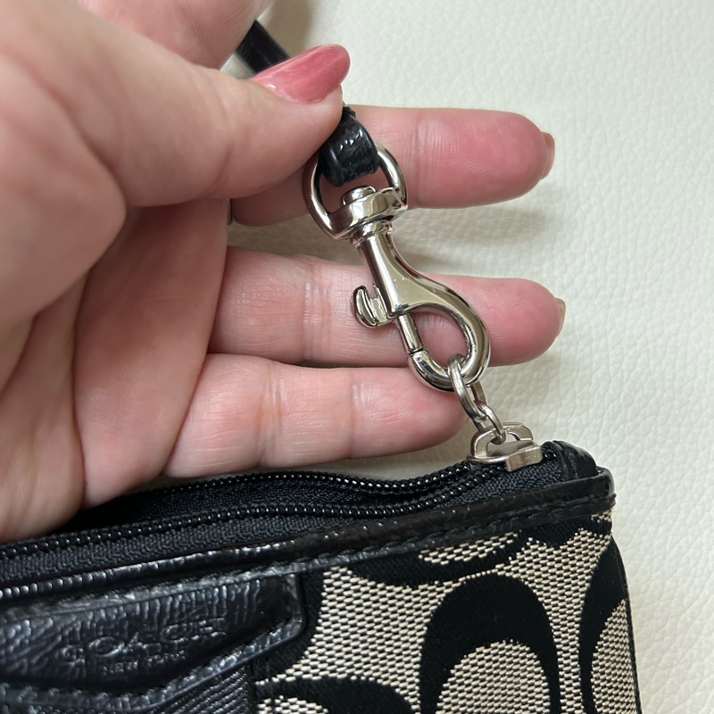 coach全新小錢包（老花）-3