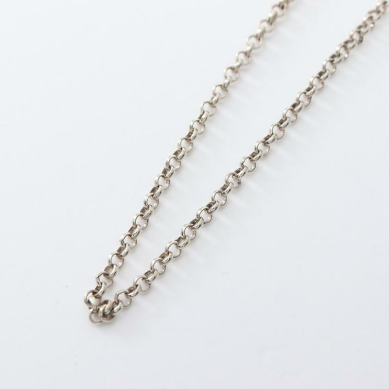 【日本直送】 中古Chrome Hearts[B]ROLL CHAIN 20 項鍊 SV925 銀色-0