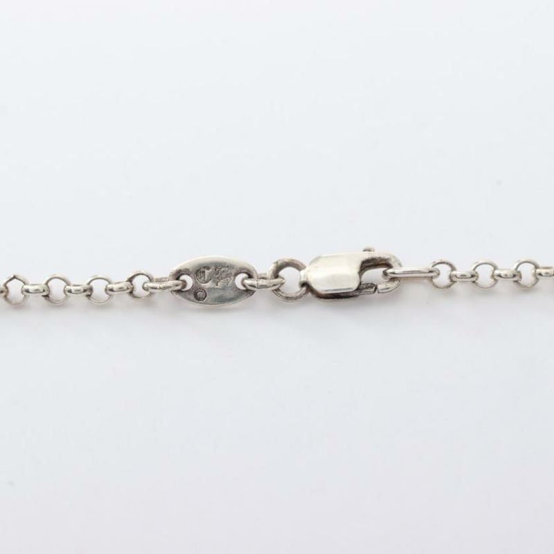 【日本直送】 中古Chrome Hearts[B]ROLL CHAIN 20 項鍊 SV925 銀色-2