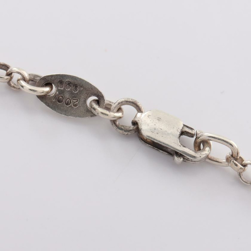 【日本直送】 中古Chrome Hearts[B]ROLL CHAIN 20 項鍊 SV925 銀色-5