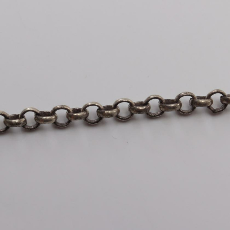 【日本直送】 中古Chrome Hearts[B]ROLL CHAIN 20 項鍊 SV925 銀色-6